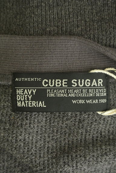 CUBE SUGAR（キューブシュガー）の古着「ボタンネックロングカーディガン（カーディガン・ボレロ）」大画像６へ