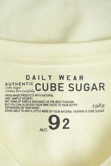 CUBE SUGAR（キューブシュガー）の古着「ポケット付きVネックTシャツ（Ｔシャツ）」大画像６へ