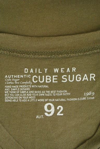 CUBE SUGAR（キューブシュガー）の古着「ＶネックポケットＴシャツ（Ｔシャツ）」大画像６へ