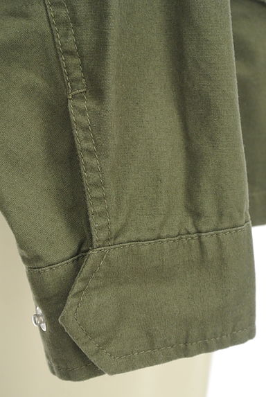 JEANASiS（ジーナシス）の古着「フラップポケットミリタリージャケット（ブルゾン・スタジャン）」大画像５へ