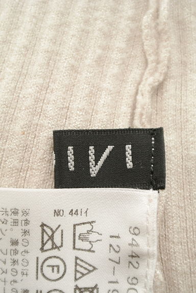 INDIVI（インディヴィ）の古着「バックボタンリブニットチュニック（ニット）」大画像６へ
