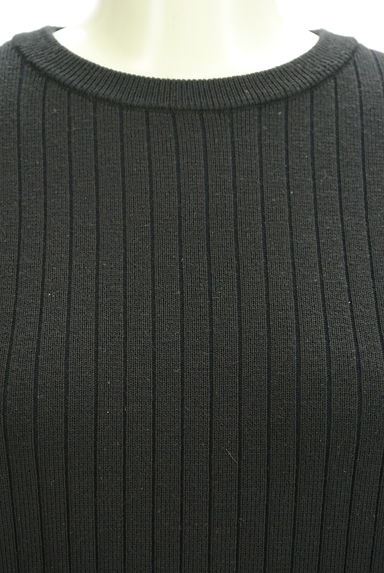 MACKINTOSH PHILOSOPHY（マッキントッシュ フィロソフィー）の古着「幅広リブのクルーネックニット（セーター）」大画像４へ
