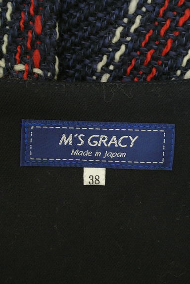 M'S GRACY（エムズグレイシー）の古着「チェック柄膝上スカート（スカート）」大画像６へ