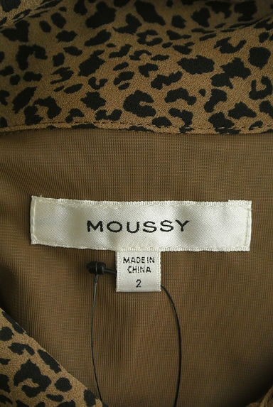 MOUSSY（マウジー）の古着「レオパードシフォンマキシワンピース（ワンピース・チュニック）」大画像６へ