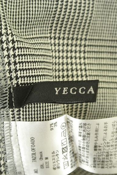 YECCA VECCA（イェッカヴェッカ）の古着「グレンチェック柄テーパードパンツ（パンツ）」大画像６へ