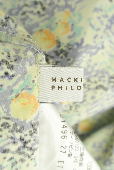MACKINTOSH PHILOSOPHY（マッキントッシュ フィロソフィー）の古着「裾リボン花柄カットソー（カットソー・プルオーバー）」大画像６へ