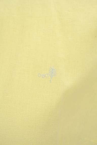 NATURAL LAUNDRY（ナチュラルランドリー）の古着「丸襟ワンポイント刺繍シャツ（カジュアルシャツ）」大画像５へ