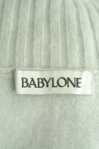 BABYLONE（バビロン）の古着「ハイネックカシミヤ混ニット（セーター）」大画像６へ