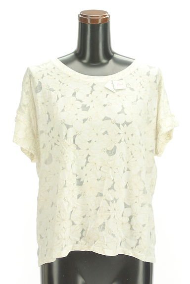 Te chichi（テチチ）の古着「花柄シアーカットソー（Ｔシャツ）」大画像４へ