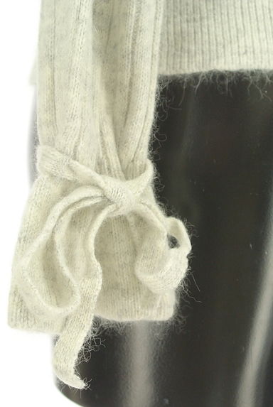 Couture Brooch（クチュールブローチ）の古着「アンゴラ混ラメリブニット（セーター）」大画像５へ