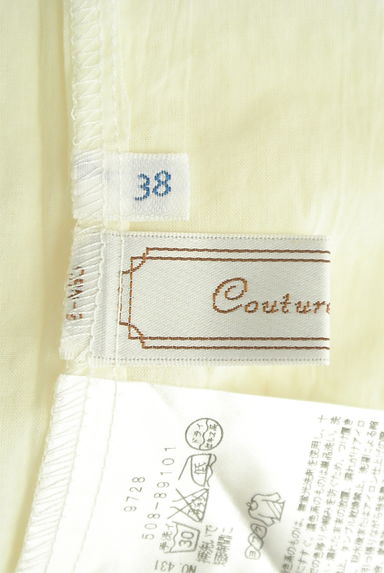 Couture Brooch（クチュールブローチ）の古着「リボン袖カットワークレースカットソー（カットソー・プルオーバー）」大画像６へ