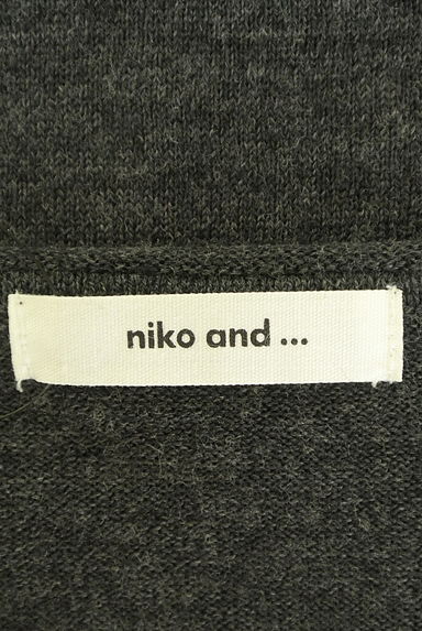 niko and...（ニコ アンド）の古着「ドロップショルダーニット（ニット）」大画像６へ