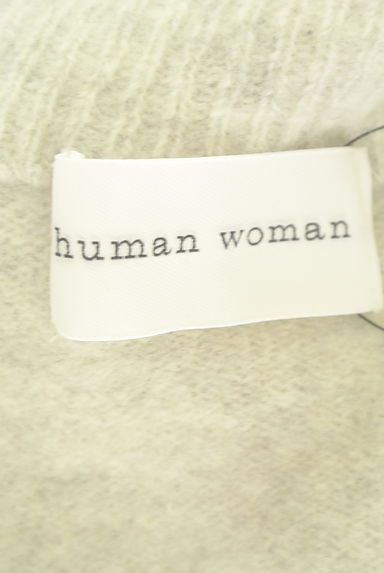 HUMAN WOMAN（ヒューマンウーマン）の古着「ハイネックふわふわニット（セーター）」大画像６へ