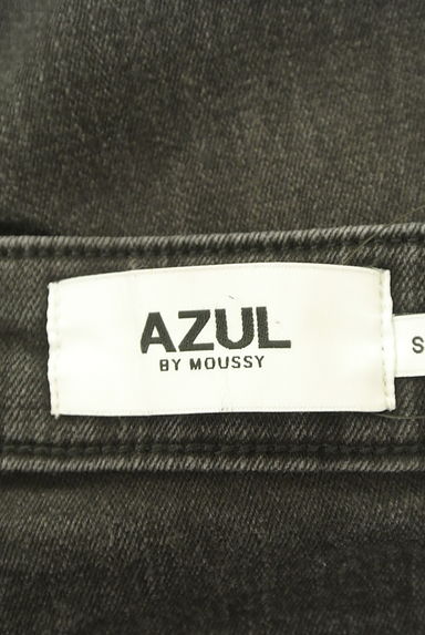 AZUL by moussy（アズールバイマウジー）の古着「ハイウエストスキニーデニムパンツ（デニムパンツ）」大画像６へ