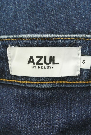 AZUL by moussy（アズールバイマウジー）の古着「ハイウエストスキニーデニムパンツ（デニムパンツ）」大画像６へ