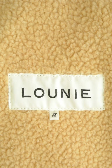 LOUNIE（ルーニィ）の古着「ダブルジップエコムートンロングコート（コート）」大画像６へ