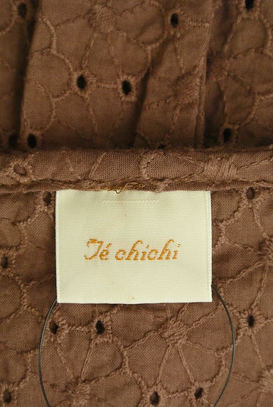 Te chichi（テチチ）の古着「フラワー刺繡ゆったりブラウス（カットソー・プルオーバー）」大画像６へ