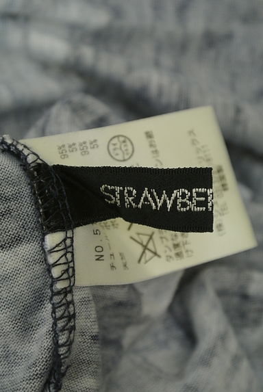 STRAWBERRY-FIELDS（ストロベリーフィールズ）の古着「膝丈花柄チュールスカート（スカート）」大画像６へ