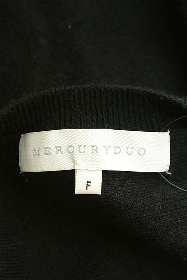 MERCURYDUO（マーキュリーデュオ）の古着「ブラウジングニットワンピース（ワンピース・チュニック）」大画像６へ