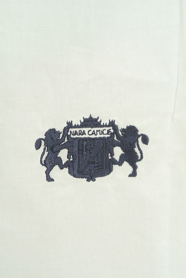 NARA CAMICIE（ナラカミーチェ）の古着「バンドカラ―ミドル丈ブラウス（ブラウス）」大画像５へ