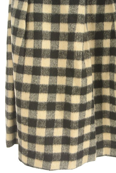 Couture Brooch（クチュールブローチ）の古着「ブロックチェック柄ミニフレアスカート（ミニスカート）」大画像５へ