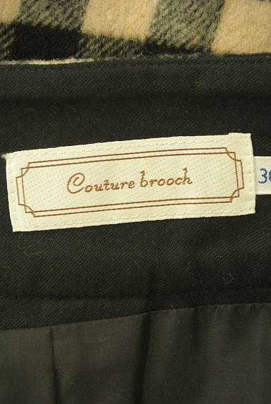 Couture Brooch（クチュールブローチ）の古着「ブロックチェック柄ミニフレアスカート（ミニスカート）」大画像６へ
