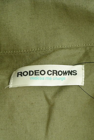 RODEO CROWNS（ロデオクラウン）の古着「ベルト付きロングシャツワンピース（ワンピース・チュニック）」大画像６へ