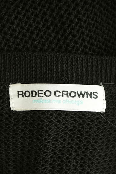 RODEO CROWNS（ロデオクラウン）の古着「キャミ付きメッシュニット（ニット）」大画像６へ