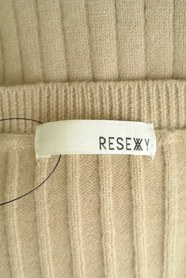 RESEXXY（リゼクシー）の古着「サイドロゴリブニットミニワンピース（ワンピース・チュニック）」大画像６へ