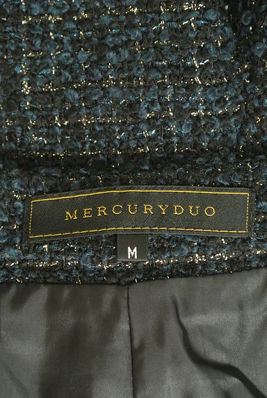 MERCURYDUO（マーキュリーデュオ）の古着「ラメツイードショートパンツ（ショートパンツ・ハーフパンツ）」大画像６へ