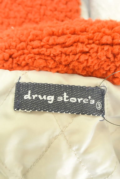 drug store's（ドラッグストアーズ）の古着「ボア切替中綿入りスウェットブルゾン（ブルゾン・スタジャン）」大画像６へ