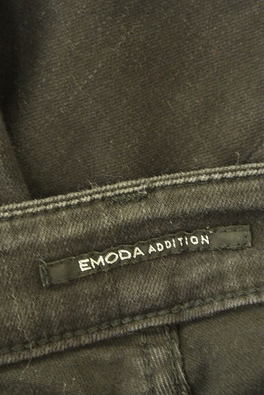 EMODA（エモダ）の古着「ダメージブラックスキニーデニム（デニムパンツ）」大画像６へ