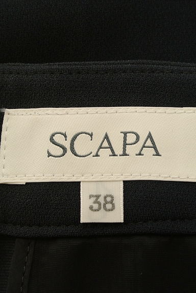 SCAPA（スキャパ）の古着「ベルト付きセンタープレステーパードパンツ（パンツ）」大画像６へ