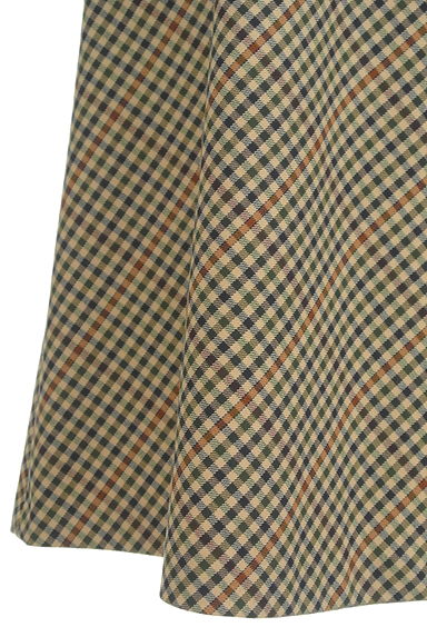 Paul Stuart（ポールスチュアート）の古着「チェック柄ミディフレアスカート（スカート）」大画像５へ