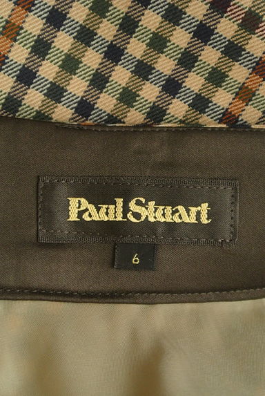 Paul Stuart（ポールスチュアート）の古着「チェック柄ミディフレアスカート（スカート）」大画像６へ