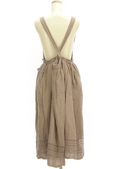 SM2（サマンサモスモス）の古着「裾刺繍レースロングジャンパースカート（キャミワンピース）」大画像２へ