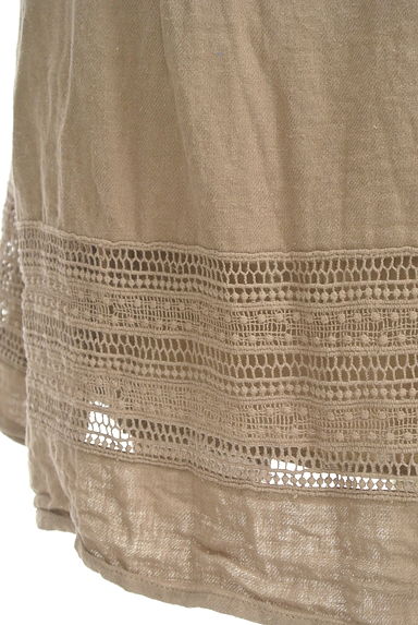 SM2（サマンサモスモス）の古着「裾刺繍レースロングジャンパースカート（キャミワンピース）」大画像５へ