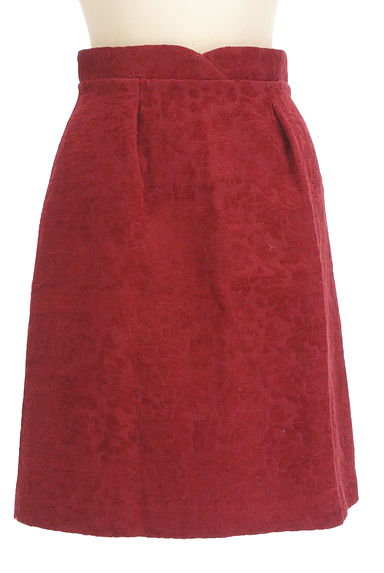 PROPORTION BODY DRESSING（プロポーションボディ ドレッシング）の古着「ベロアライクミニスカート（スカート）」大画像１へ