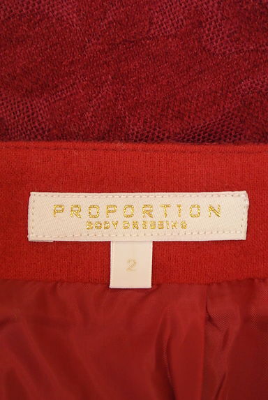PROPORTION BODY DRESSING（プロポーションボディ ドレッシング）の古着「ベロアライクミニスカート（スカート）」大画像６へ