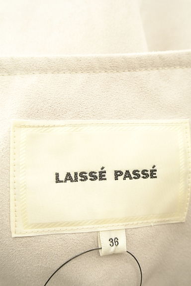 LAISSE PASSE（レッセパッセ）の古着「スウェードライクライダースジャケット（ジャケット）」大画像６へ