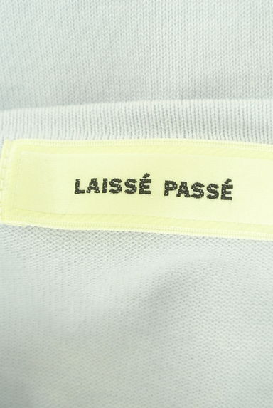 LAISSE PASSE（レッセパッセ）の古着「半袖ニット＋花刺繍カーディガン（アンサンブル）」大画像６へ