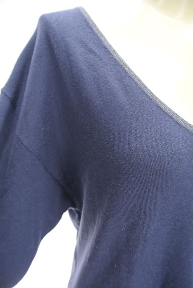 PROPORTION BODY DRESSING（プロポーションボディ ドレッシング）の古着「Vネックミドル丈ニット（ニット）」大画像４へ