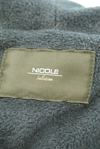 NICOLE（ニコル）の古着「ミドル丈ワッフルニットコート（コート）」大画像６へ