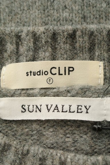 studio CLIP（スタディオクリップ）の古着「サイドスリットニットベスト（ニット）」大画像６へ