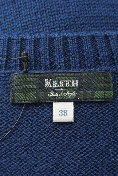KEITH（キース）の古着「ケーブル編みニットベスト（ニット）」大画像６へ