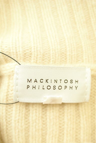 MACKINTOSH PHILOSOPHY（マッキントッシュ フィロソフィー）の古着「カシミヤ混ハイネックニット（セーター）」大画像６へ
