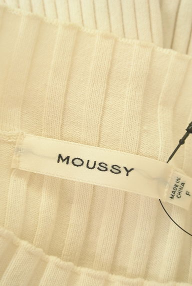 MOUSSY（マウジー）の古着「ロールアップ袖リブニット（ニット）」大画像６へ