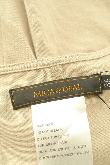 mica&deal（マイカアンドディール）の古着「ドルマンVネックカットソー（カットソー・プルオーバー）」大画像６へ
