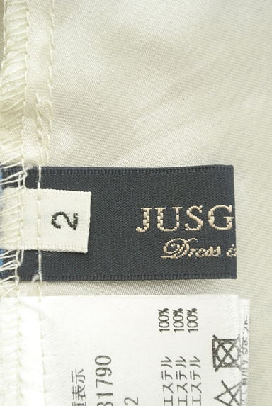 JUSGLITTY（ジャスグリッティー）の古着「花柄フロッキーオーガンジーロングスカート（ロングスカート・マキシスカート）」大画像６へ
