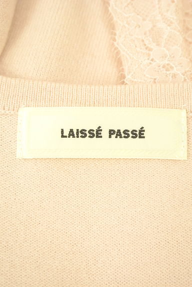 LAISSE PASSE（レッセパッセ）の古着「８分袖ニット＋花柄レースカーディガン（アンサンブル）」大画像６へ